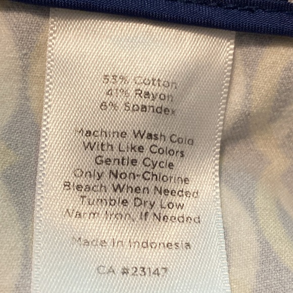 Talbots Chatham Ankle Pants with Geometric Pattern - Picture 4 of 6